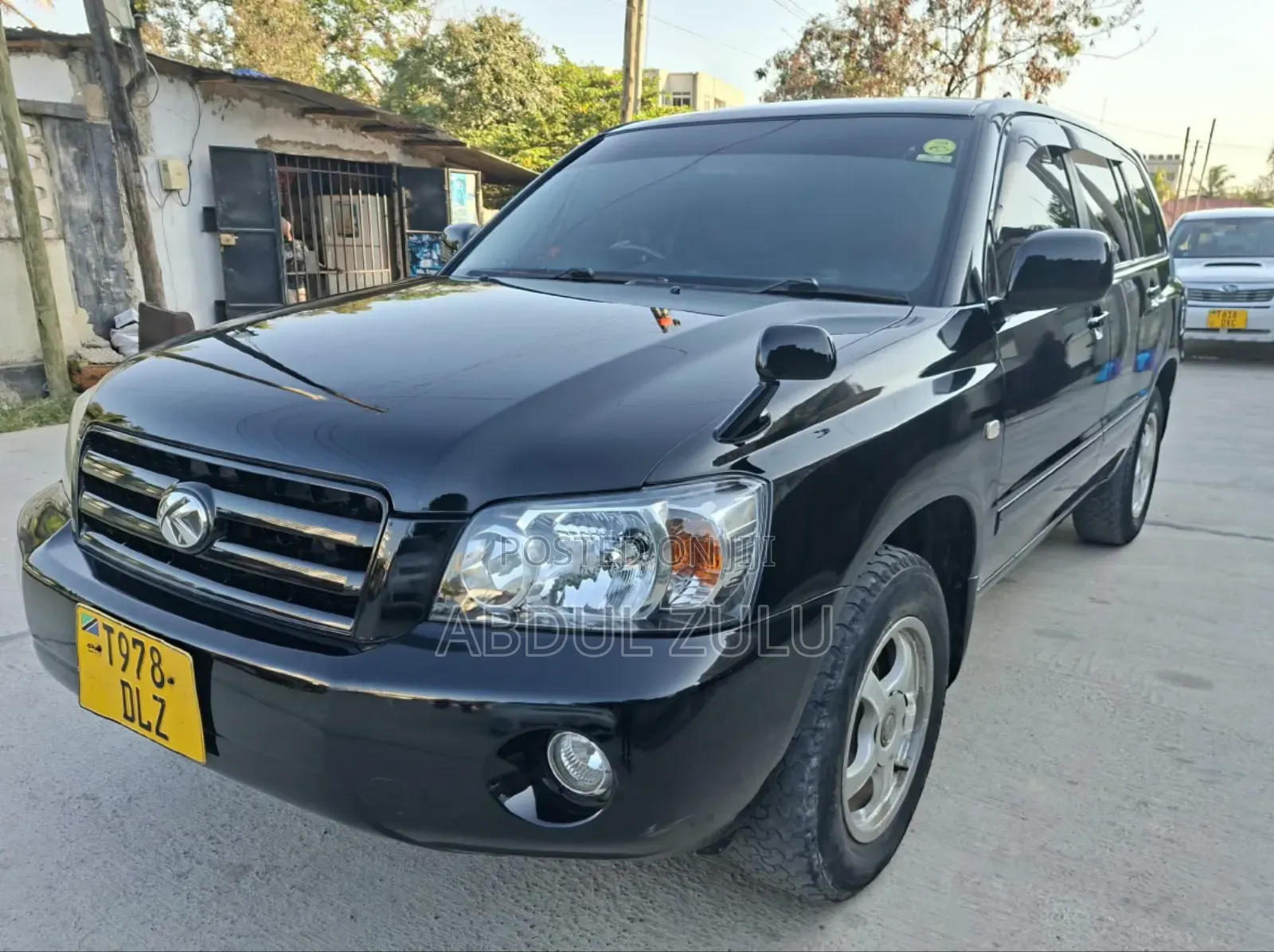 Toyota Kluger 2005 Black