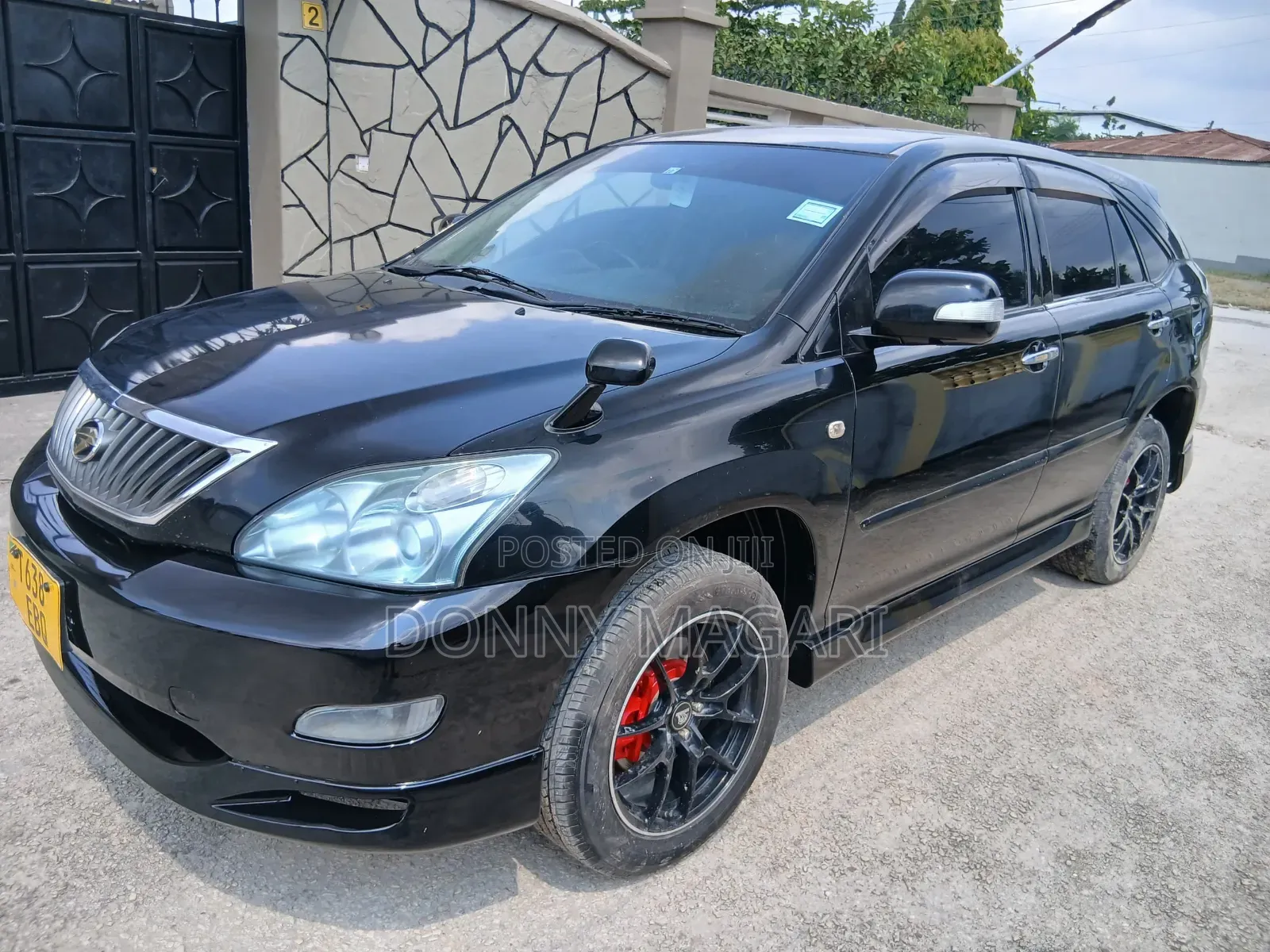 Toyota Harrier 2007 Black