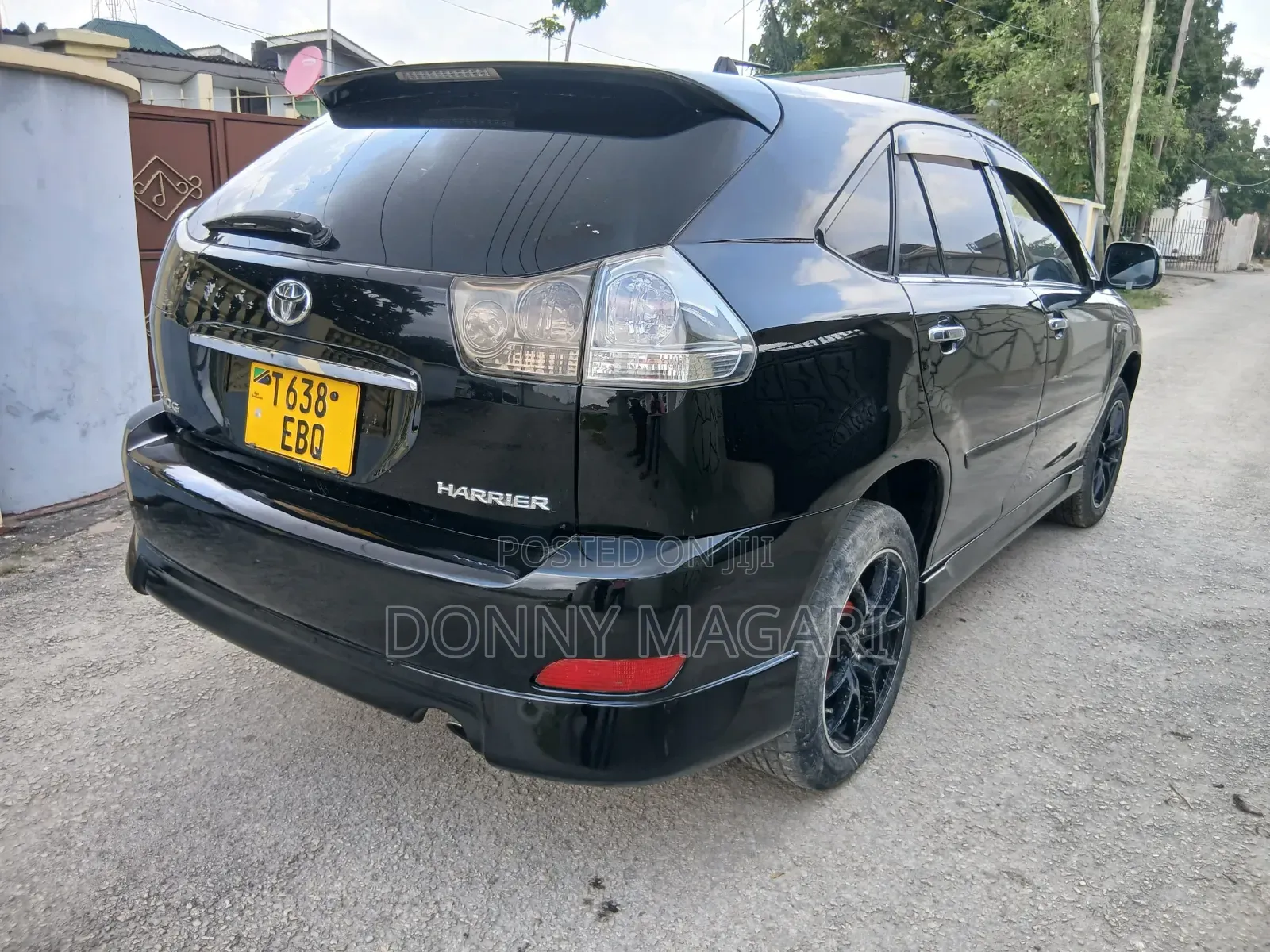 Toyota Harrier 2007 Black