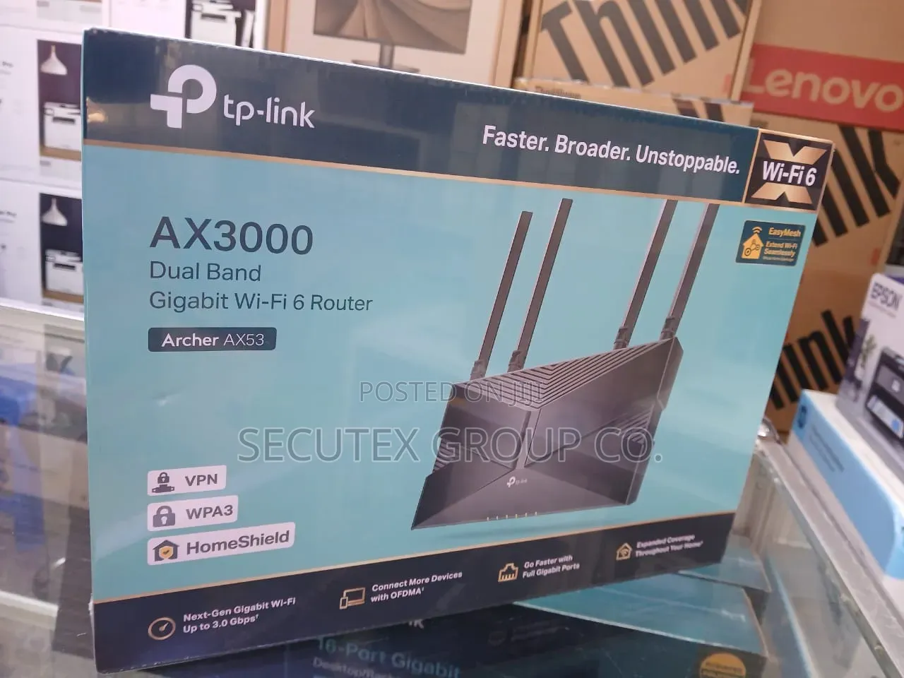 TP-Link Archer AX53 AX3000 WiFi 6 Dual Band Gigabit Router