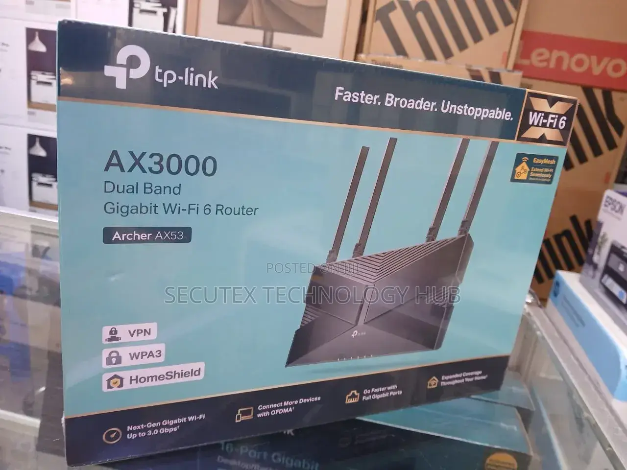 TP-Link Archer AX53 AX3000 WiFi 6 Dual Band Gigabit Router