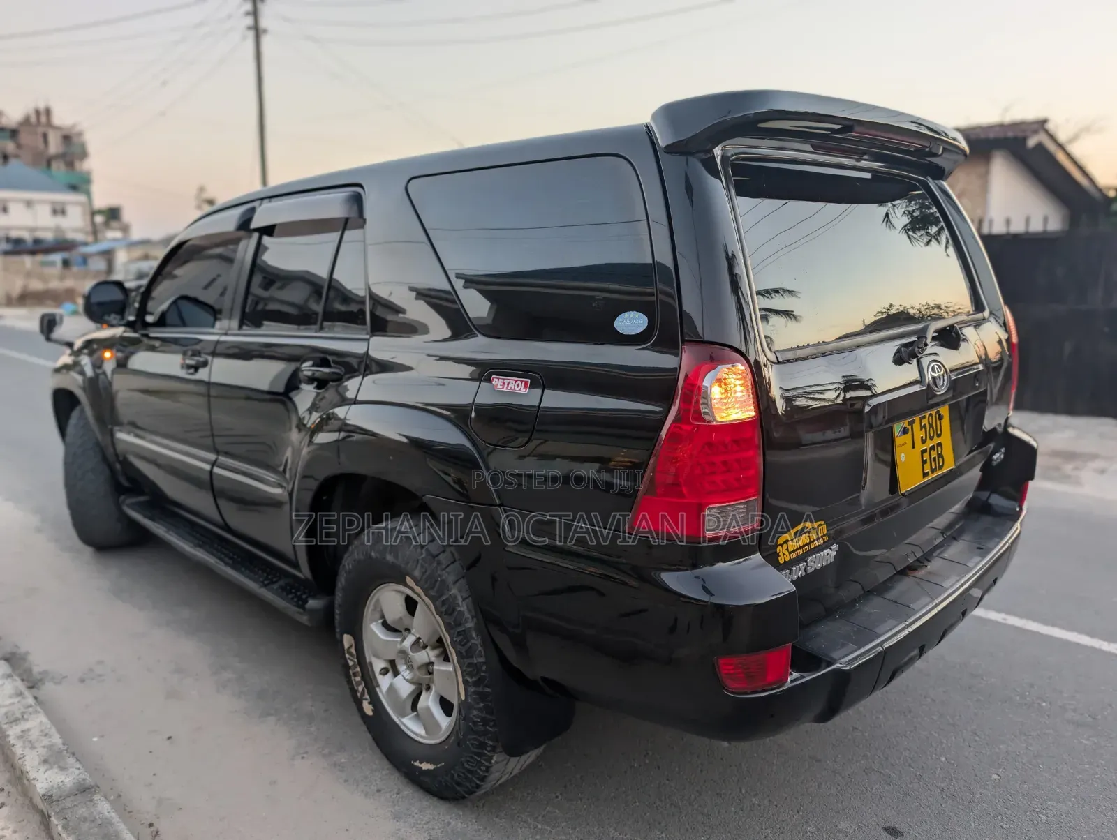 Toyota Hilux Surf 2008 Black