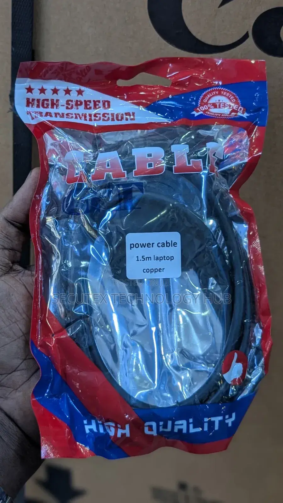 Laptop Power Cable 3 PIN