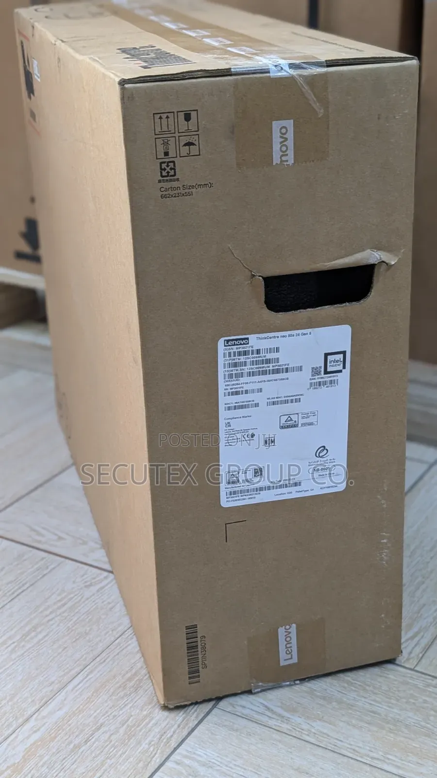 New Desktop Computer Lenovo ThinkCentre 24 8GB Intel Core 5 SSD 512GB