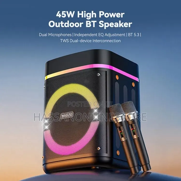 Yesido YSW51 Dual Microphones Bluetooth Speaker
