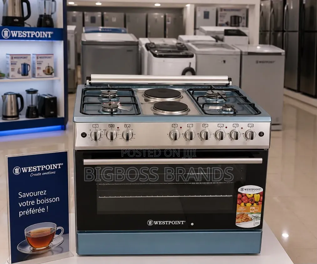 Westpoint Cooker 90×60 2elec+4gas Electric Oven Auto Ignition