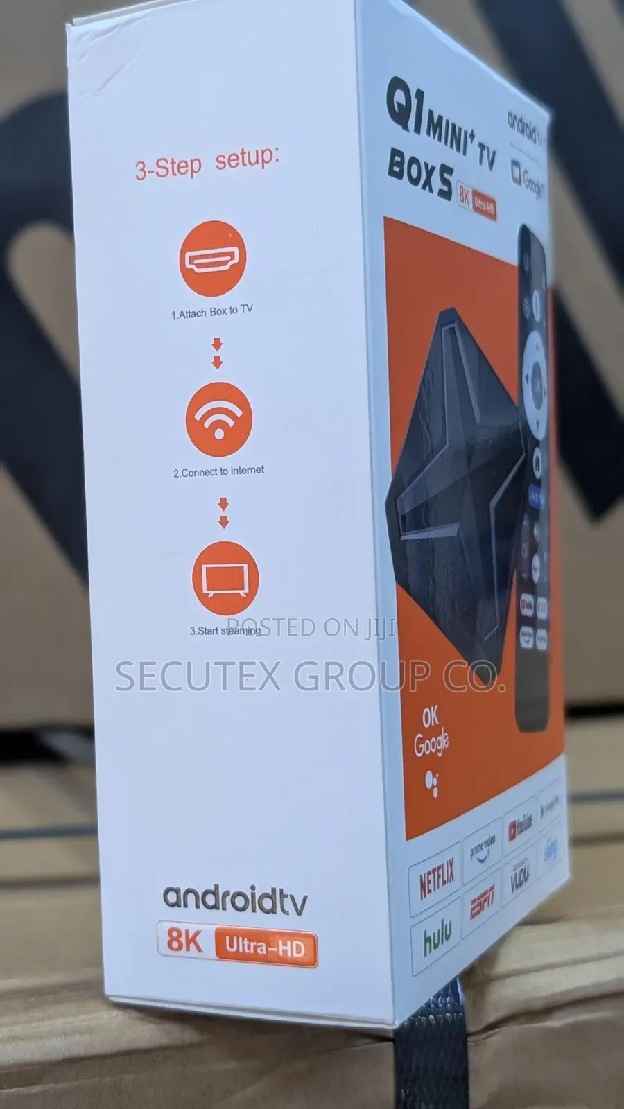 Q1 MINI+ TV BOX S Android 14 Google TV Ultra-Hd Streaming Box With