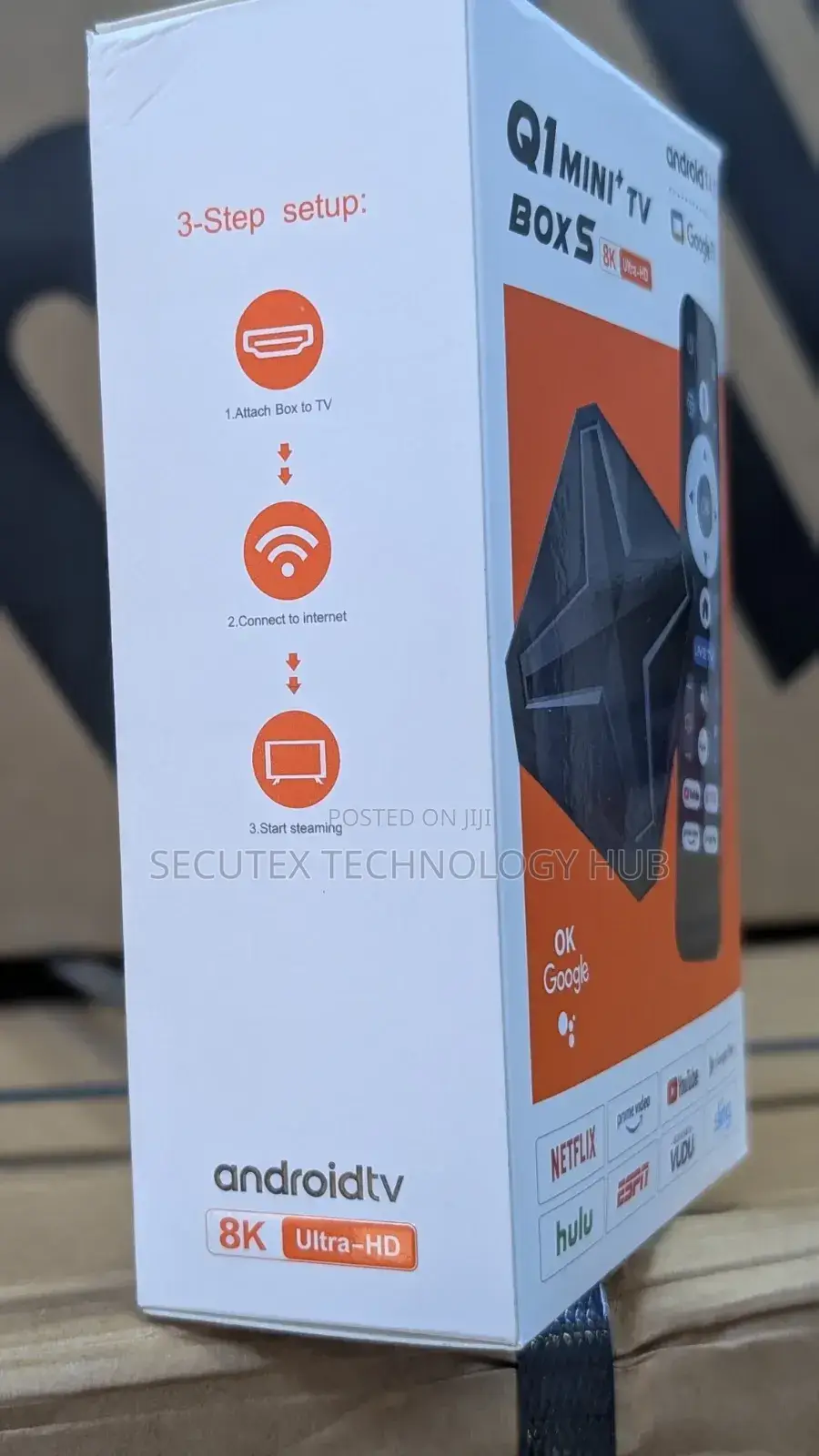 Q1 MINI+ TV BOX S Android 14 Google TV Ultra-Hd Streaming Box With