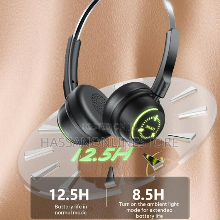 Yesido EP15 Over-Ear Wireless Bluetooth Headphones