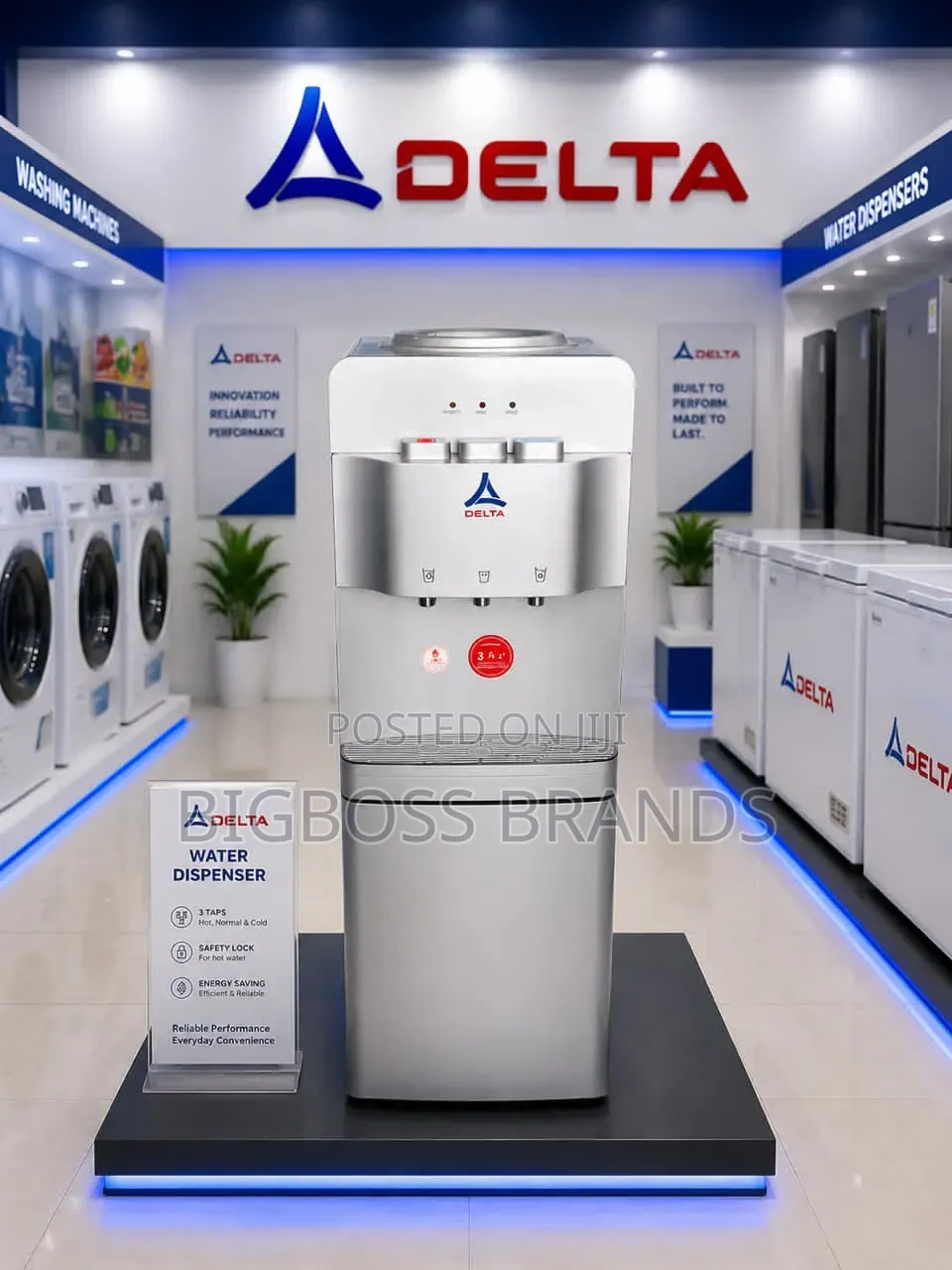 Delta Water Dispenser 3 Taps Cabinet Down