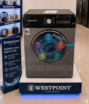 Westpoint Automatic Washing Machine
9 Kg Auto Front Load