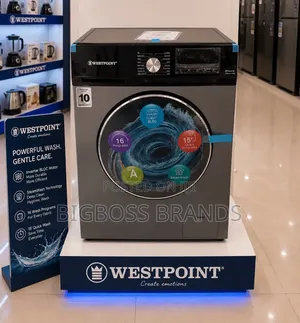 Westpoint Automatic Washing Machine
9 Kg Auto Front Load