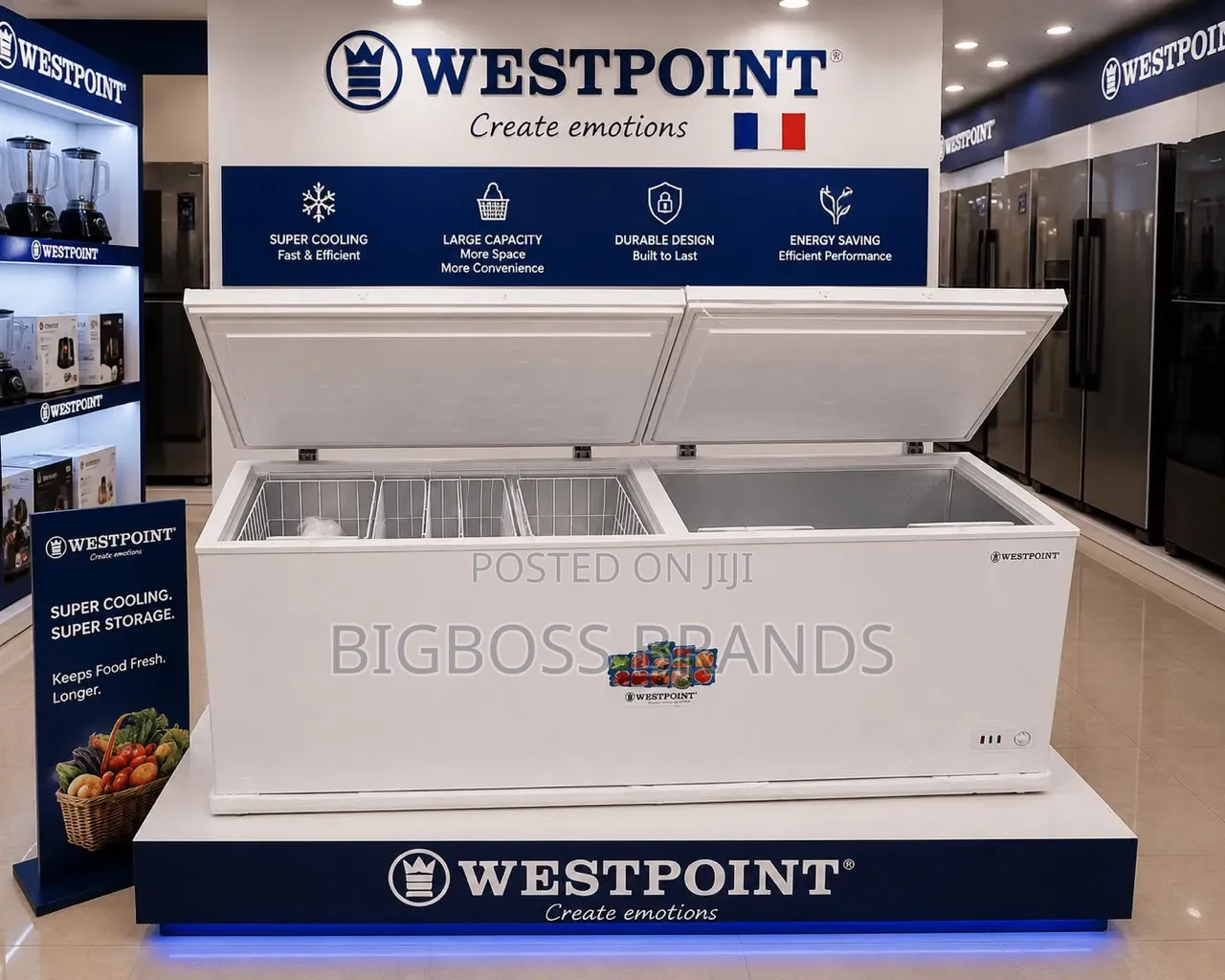 Westpoint Freezer 670 Liters [2 Doors]
