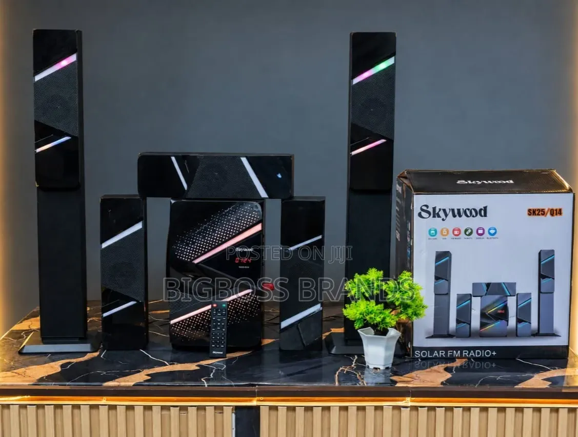 Skywood Sub Sky Q14
5 Speaker (3 Satellite, 2 Tower)