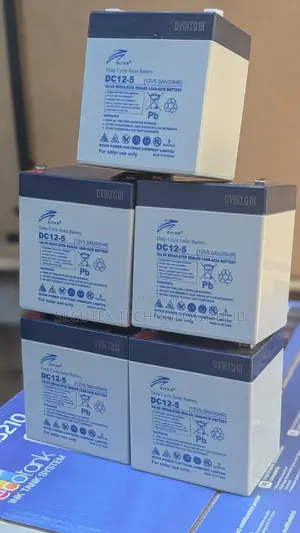 `RITAR DC12-5 Deep Cycle Solar Battery 12V 5.0Ah Sealed Lead Acid`