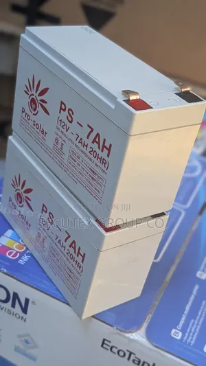 Pro-Solar PS-7AH Gel Battery 12V 7Ah Sealed Lead Acid Rechargeable