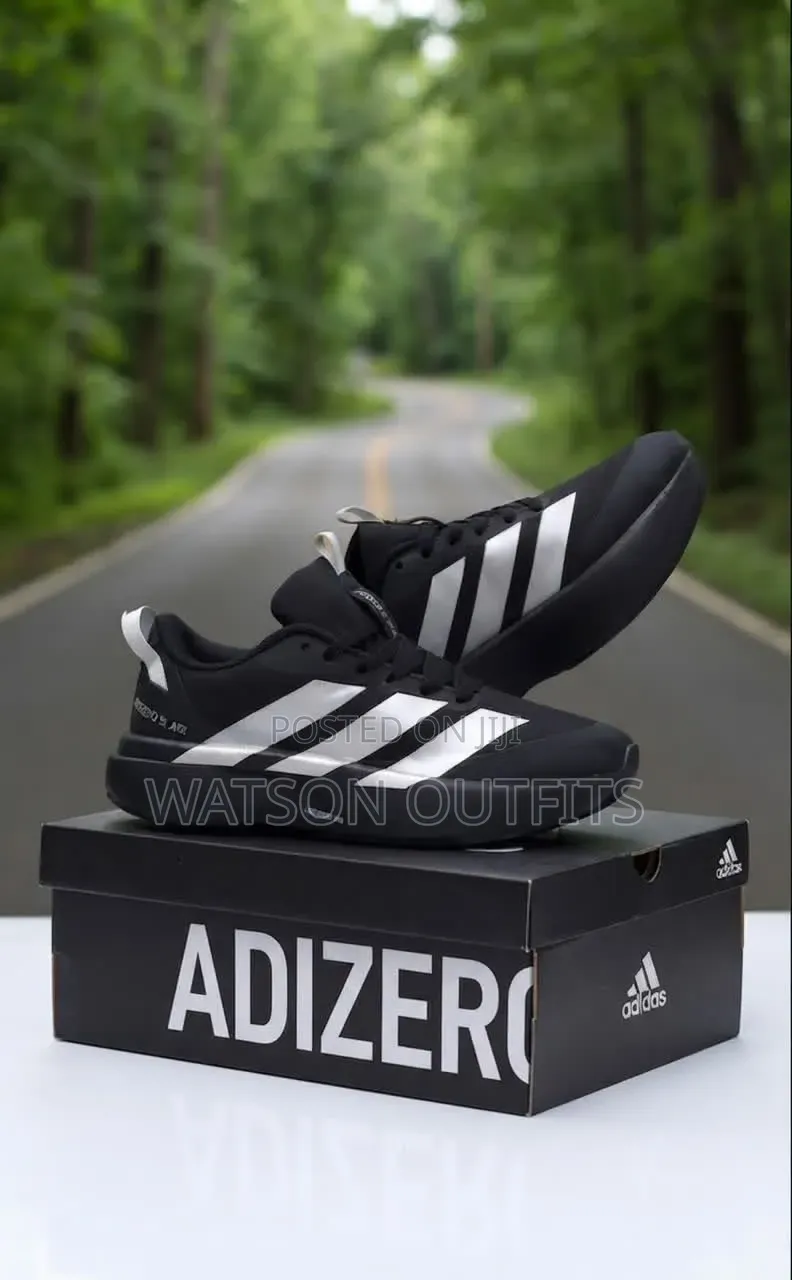6 Colours Adidas Adizero Brand Men's Leather Shoes or Sneakers