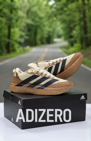 6 Colours Adidas Adizero Brand Men's Leather Shoes or Sneakers