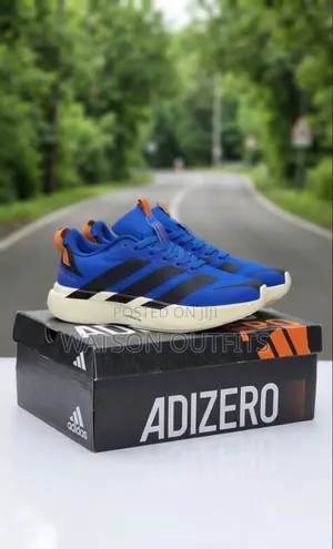 6 Colours Adidas Adizero Brand Men's Leather Shoes or Sneakers