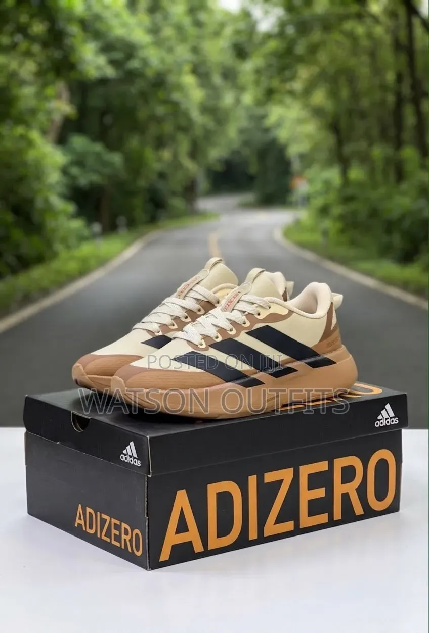 6 Colours Adidas Adizero Brand Men's Leather Shoes or Sneakers