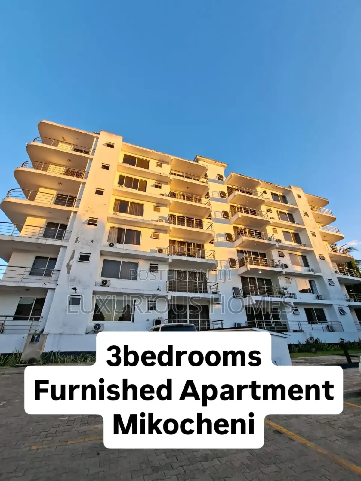 Furnished 3bdrm Apartment in Mikocheni for rent