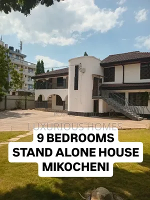 Furnished 9bdrm House in Mikocheni for rent