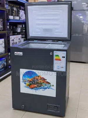 Huamei HMC-168 Compact Single-Door Chest Freezer 100L