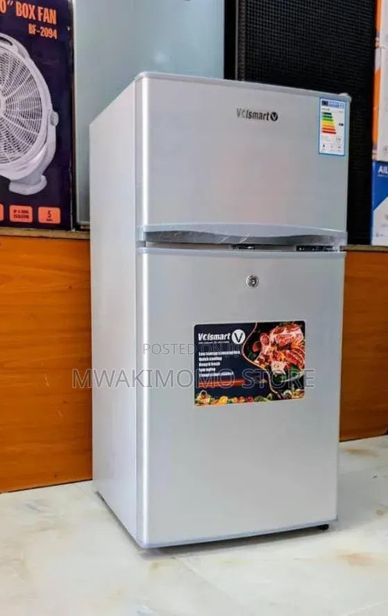 VCismart (Or Volsmart) Double-Door Compact Mini Refrigerator 118L