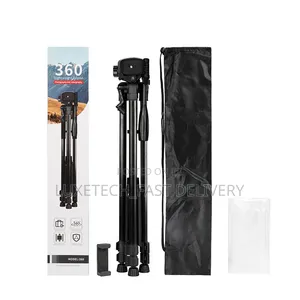 360° Lightweight Aluminum Tripod 160cm – Phone and Camera Stand