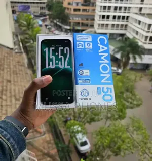 New Tecno Camon 50 Pro 256 GB Silver