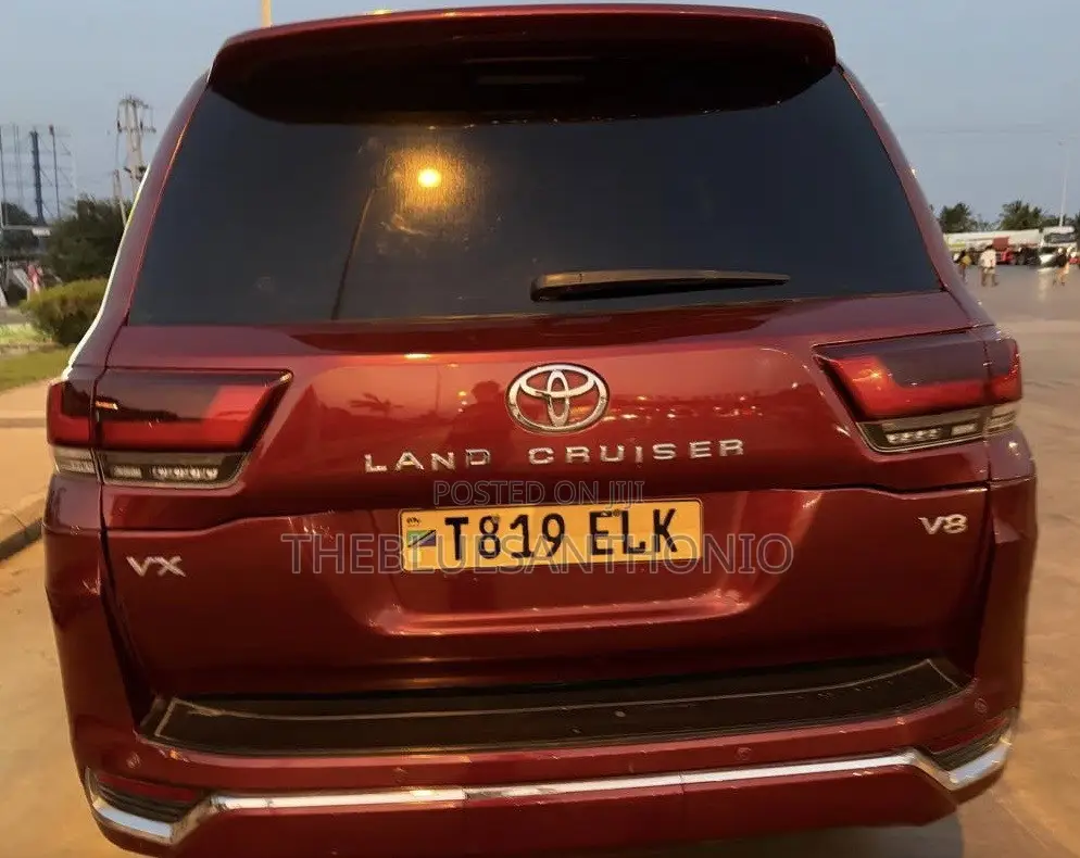 Toyota Land Cruiser 2016 Maroon
