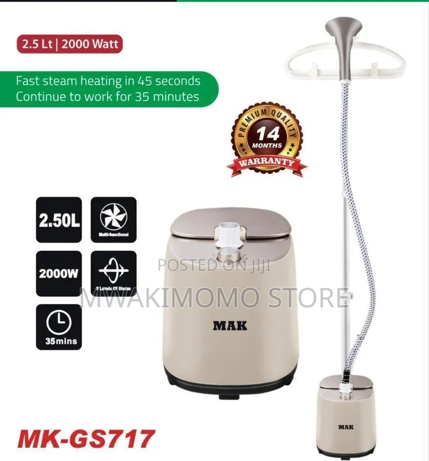 MAK Garment Steamer (Model: MK-GS717)
