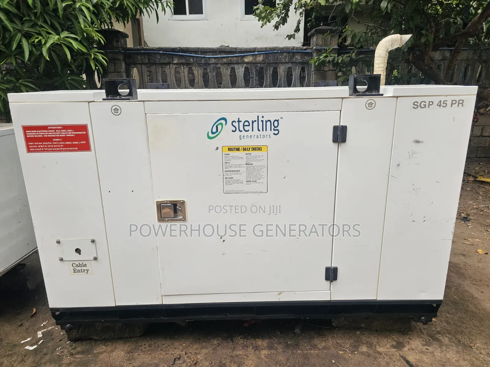 Generator Perkins 45kva