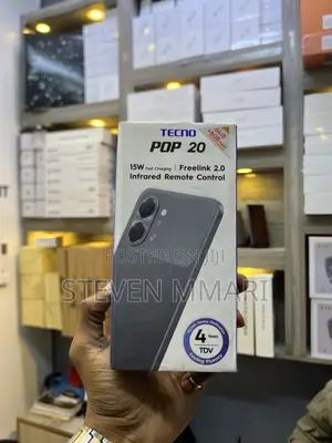 New Tecno Pop 20 128 GB Black