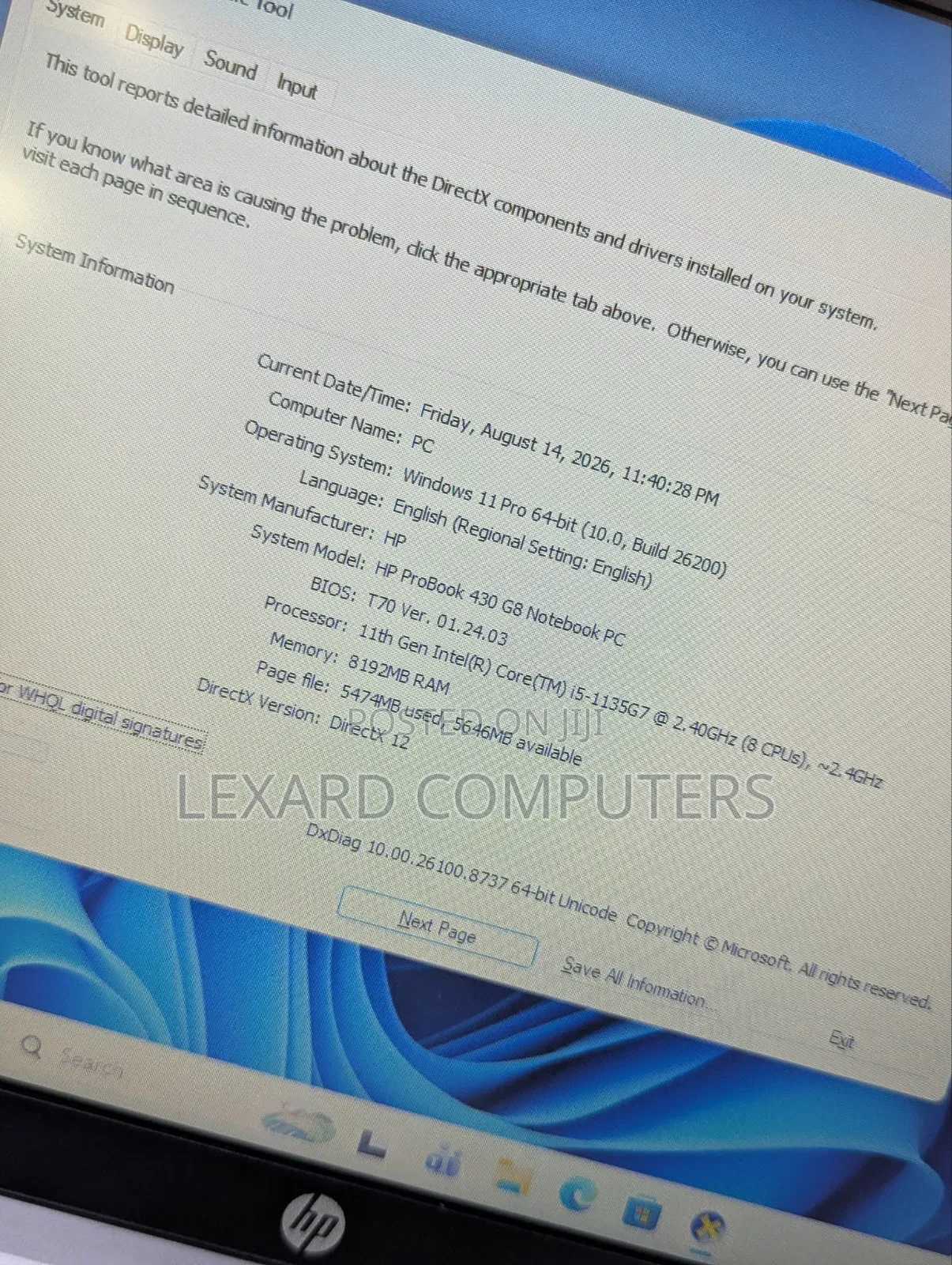 Laptop HP ProBook 430 8GB Intel Core i5 SSD 256GB