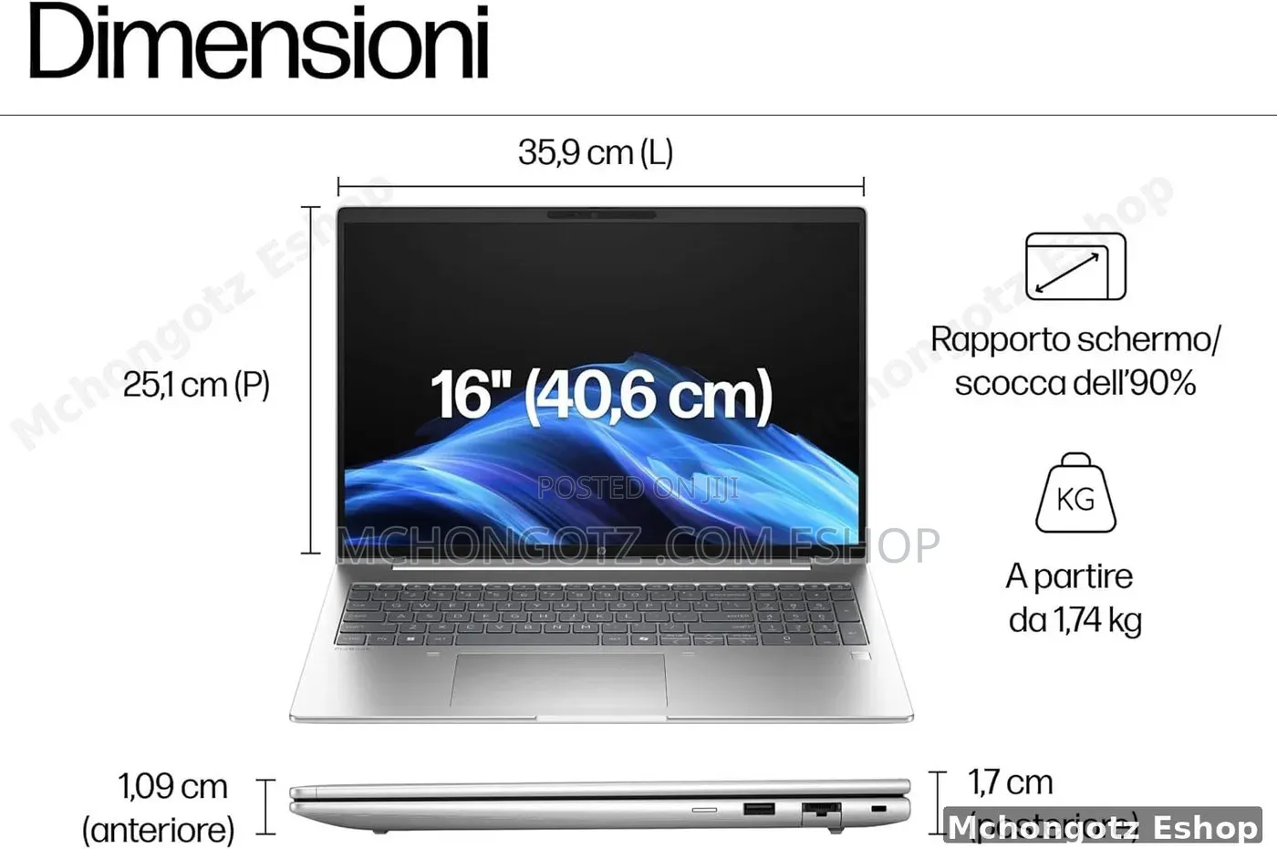New Laptop HP ProBook 460 G11 8GB SSD 512GB