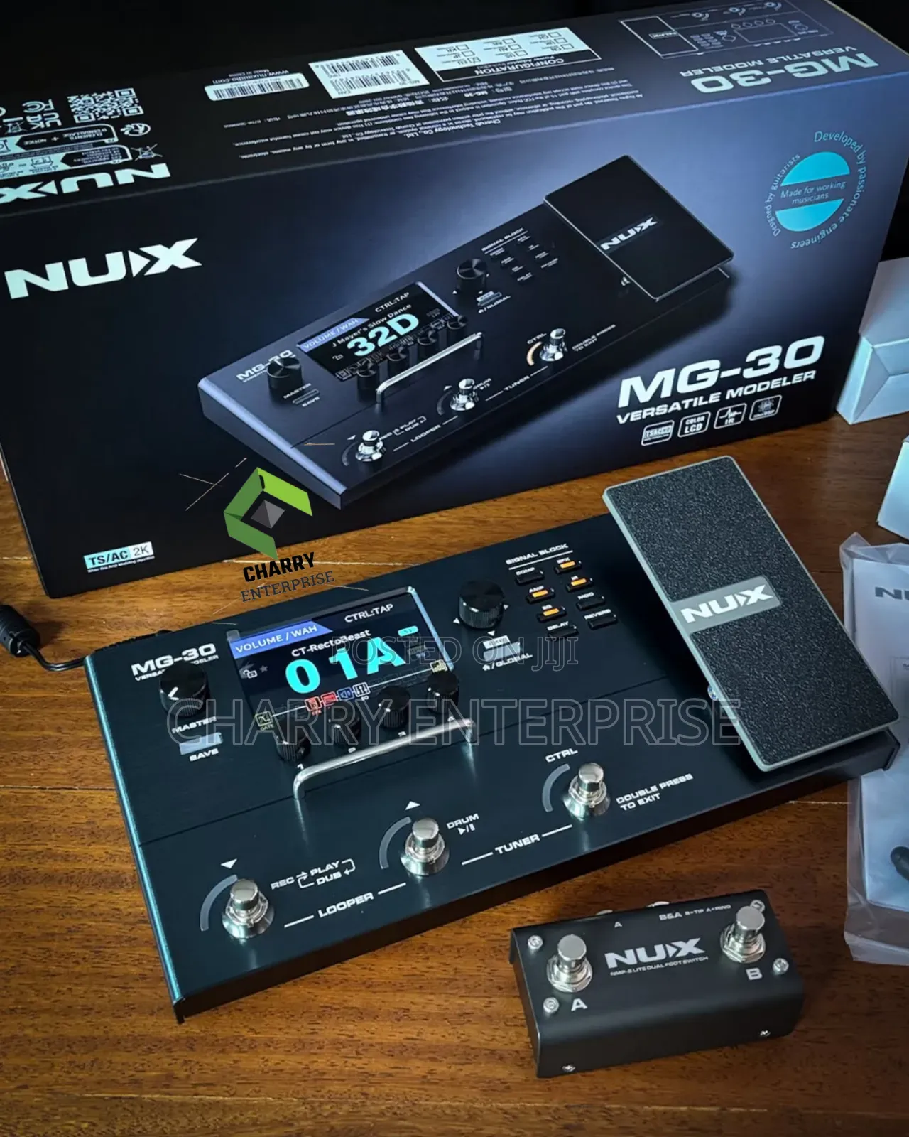 NUX MG30 Professional Guitar Effect Modeling Processor