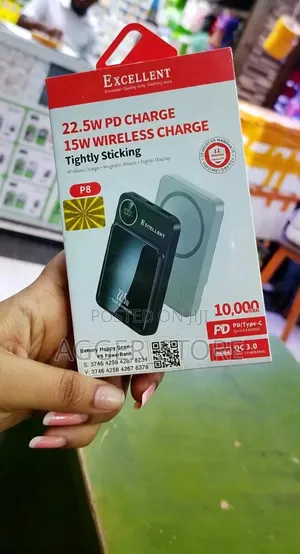 Excellent P8 10,000mAh Magnetic Portable Powerbank