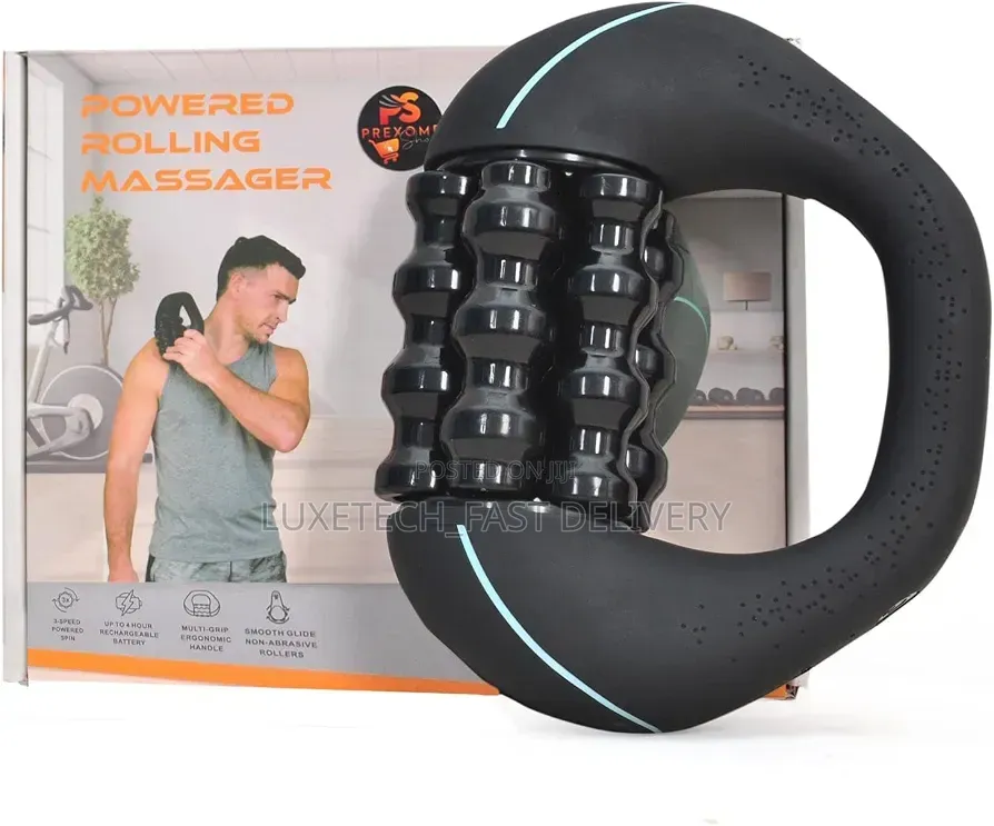 Rolling Percussive Massager – Muscle Roller for Deep Tissue Recovery