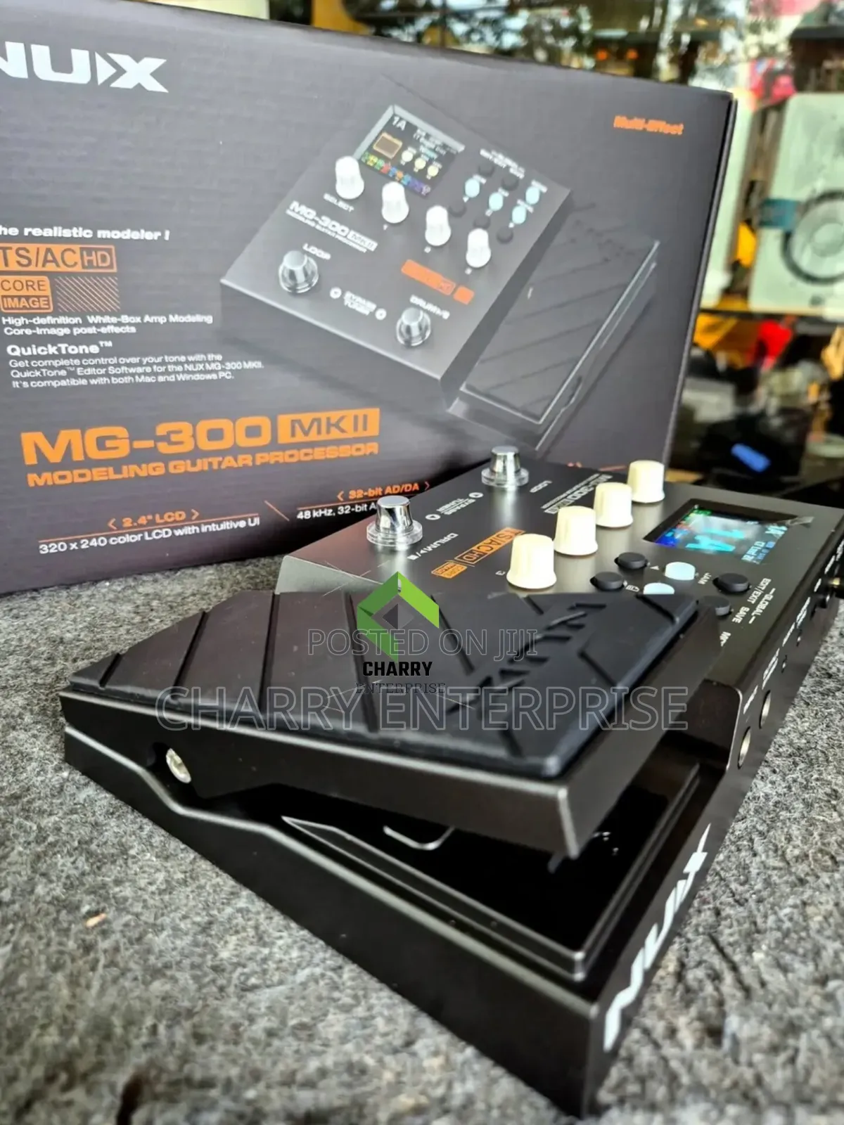 NUX MG300 MKII Modeling Guitar Effect Processor Digital Multi Effects