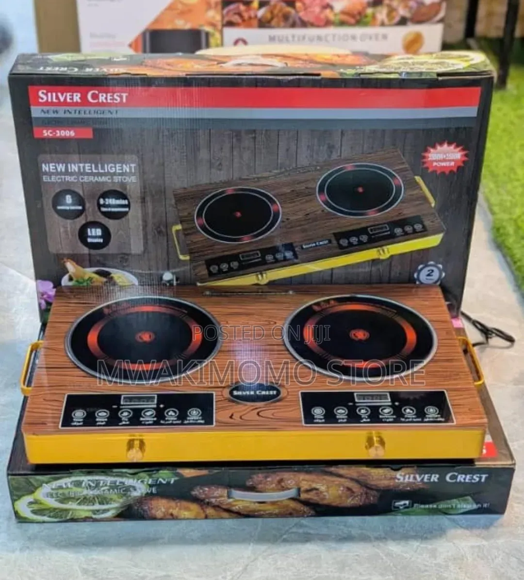 Silver Crest New Intelligent Double-Burner Electric Ceramic Stove
