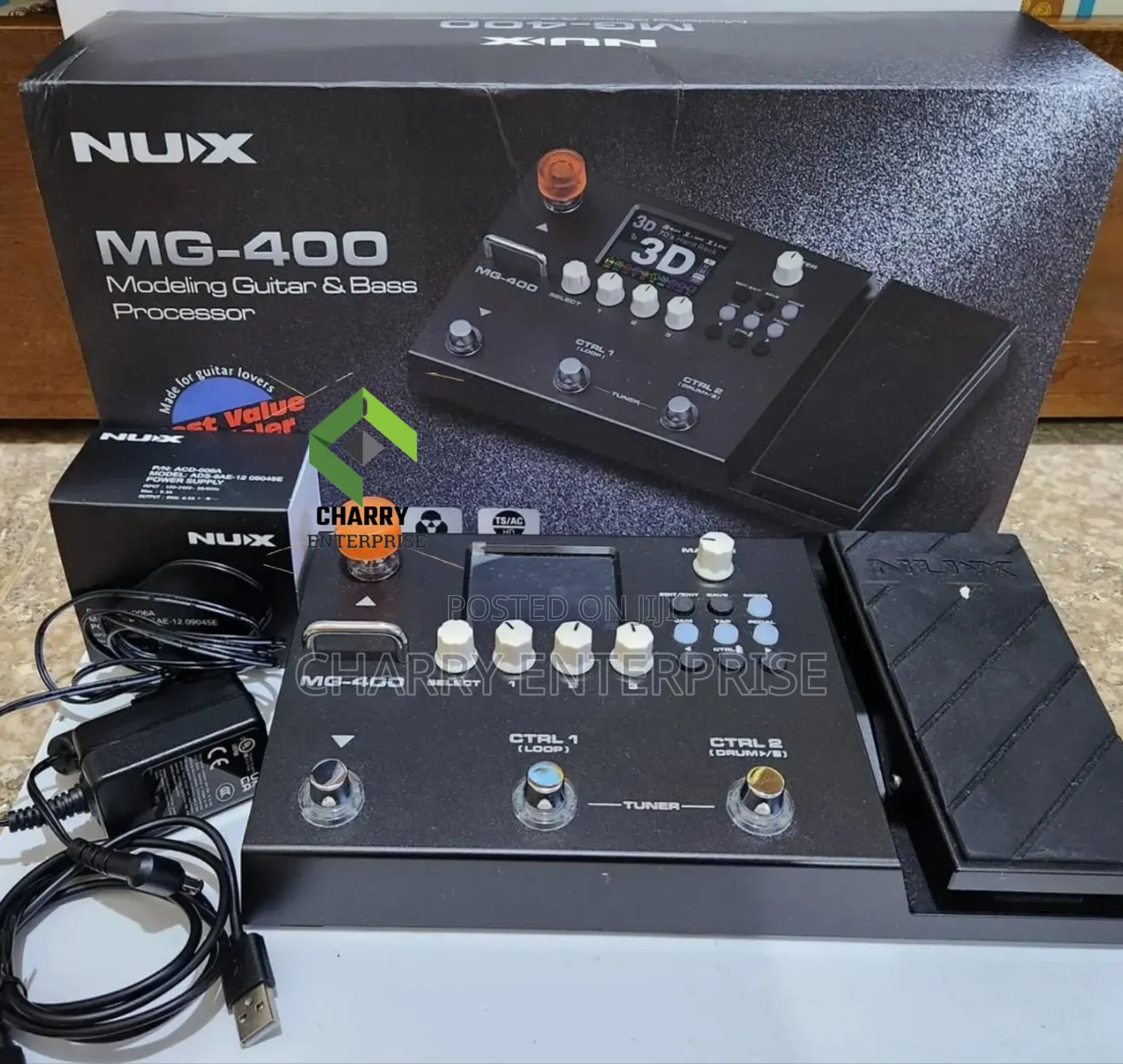 NUX MG400 Professional Guitar Effect Modeling Effect Processor
