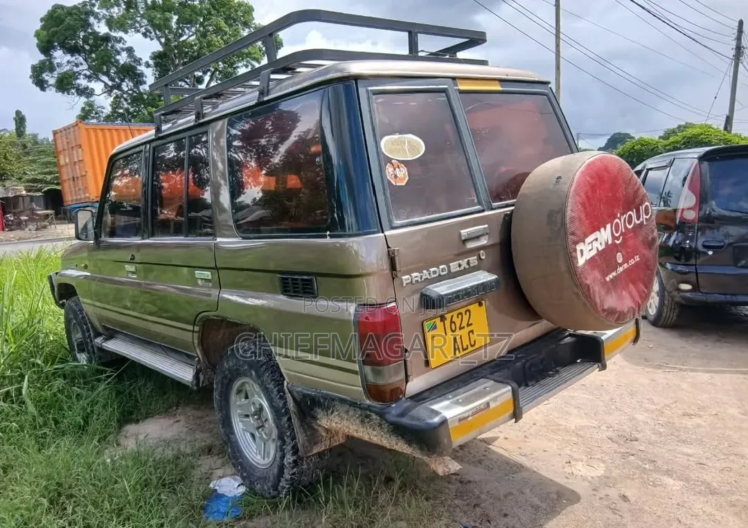 Toyota Land Cruiser Prado 1996 Gray