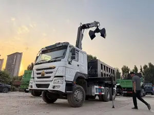 Ready for Order HOWO 6x4 Grab Dump Truck for Sale