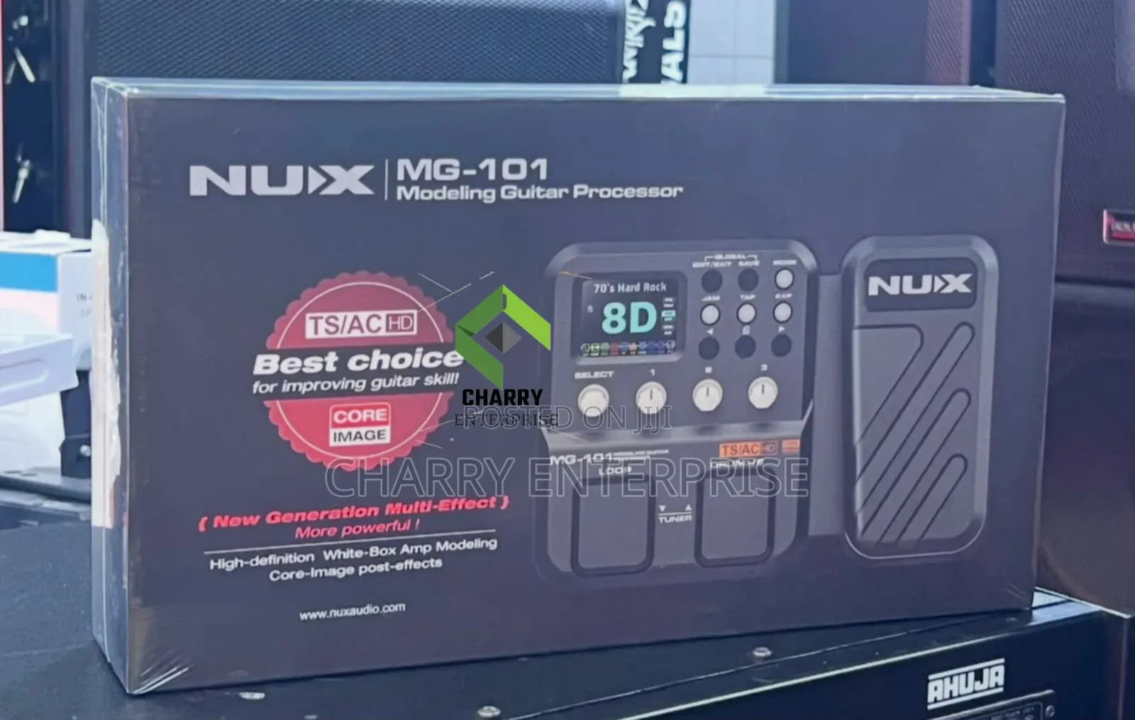 NUX MG101 Guitar Effect Modeling Guitar Processor Multi Effects Pedal