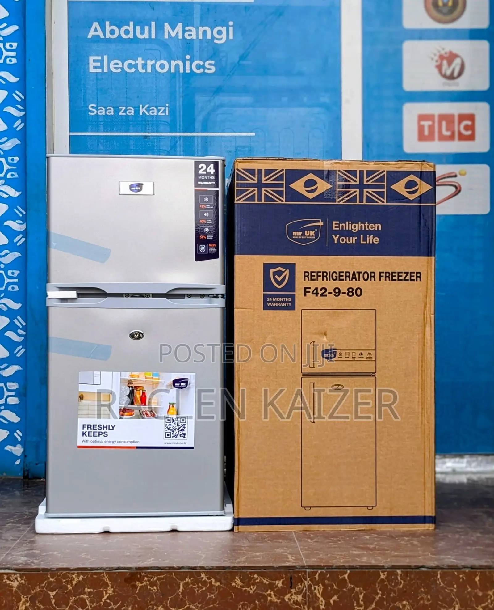 Mr UK Fridge F42-9-80