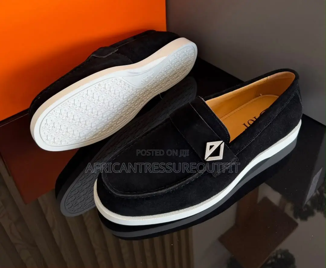 Dior Loafer Suede Classic Clean White Rubber Sole Available