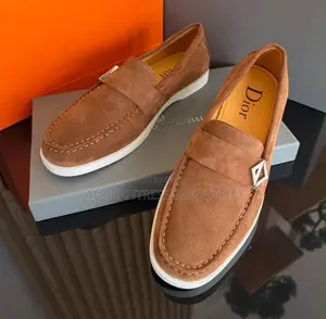 Dior Loafer Suede Classic Clean White Rubber Sole Available