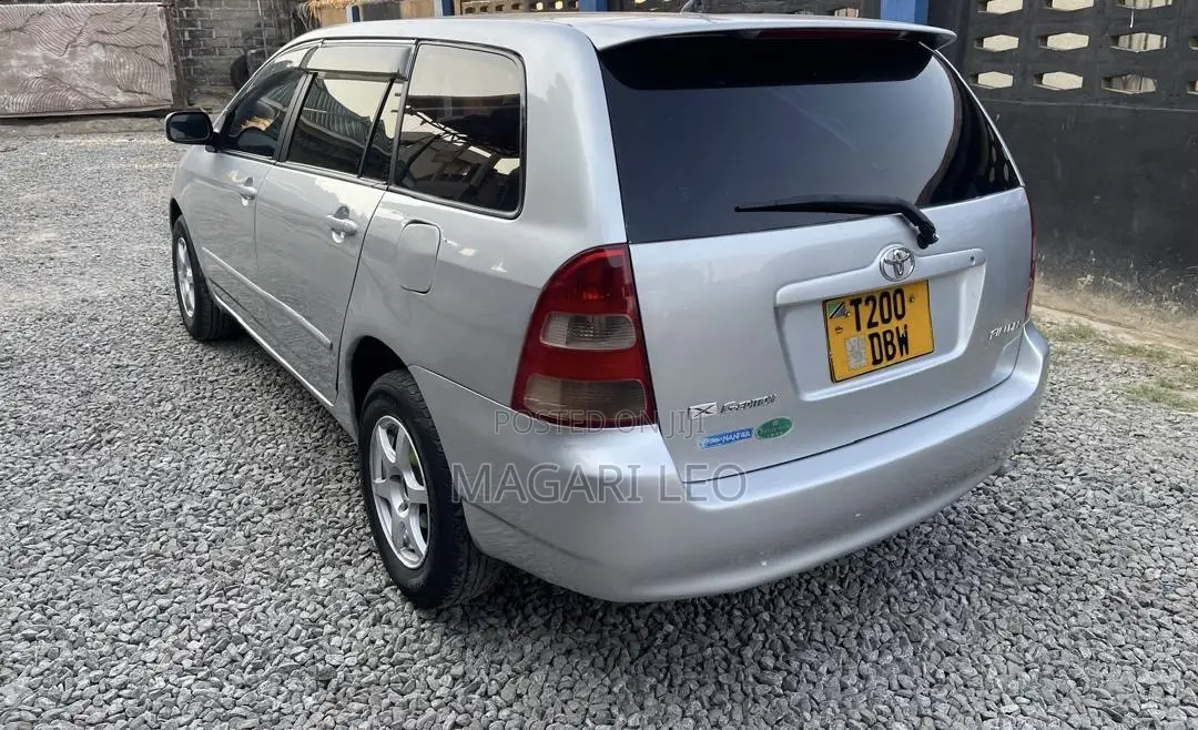 Toyota Corolla Fielder 1.5 Petrol FWD 2004 Silver