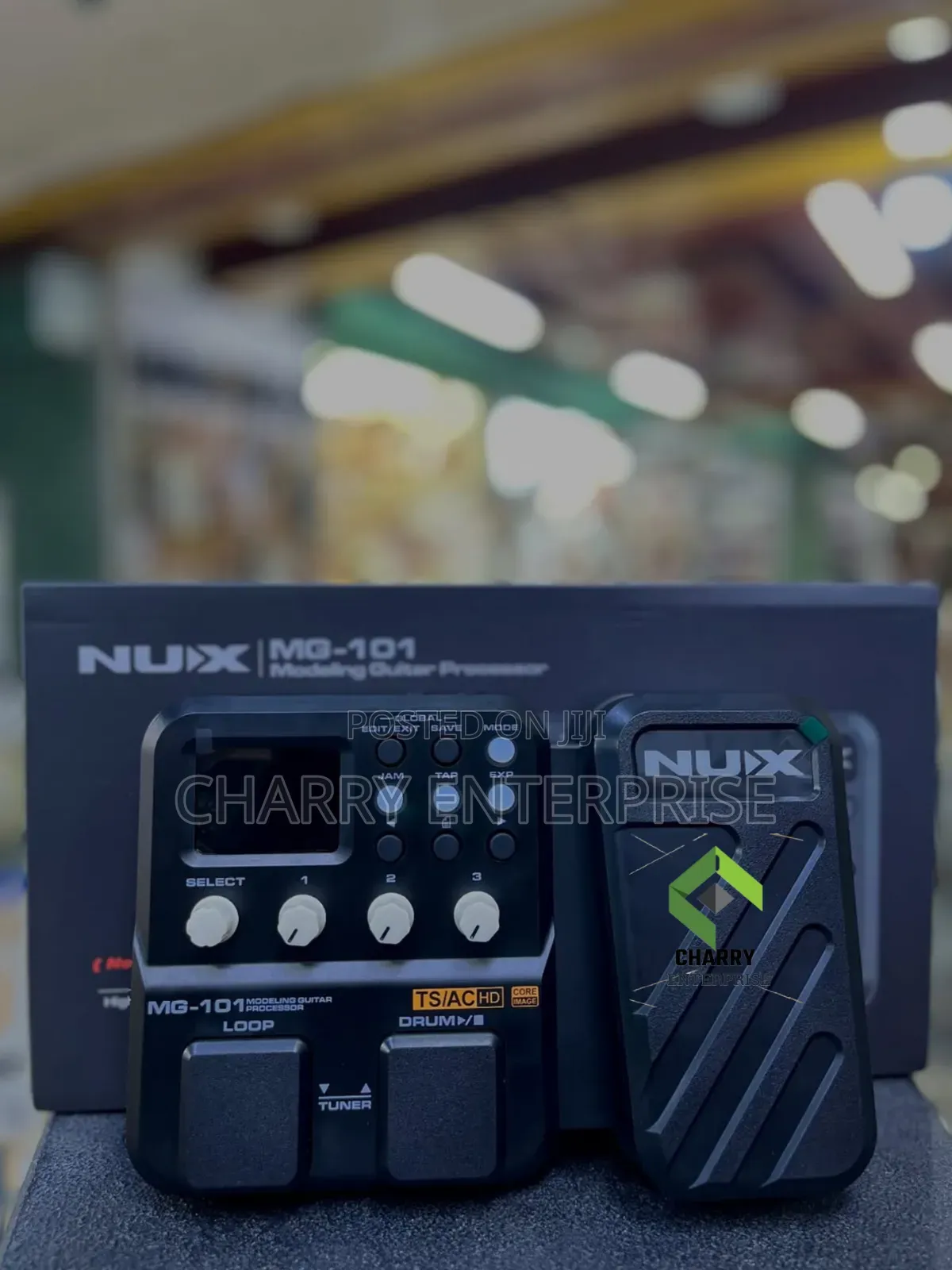 NUX MG101 Guitar Effect Modeling Guitar Processor Multi Effects Pedal